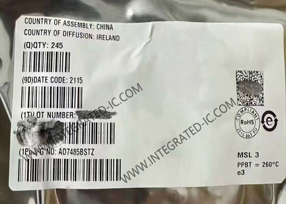 AD7485BSTZ 14 Bit 1M Örnekleme Hızı SAR Analog Dijital Değiştiriciden IC Çip LQFP-48