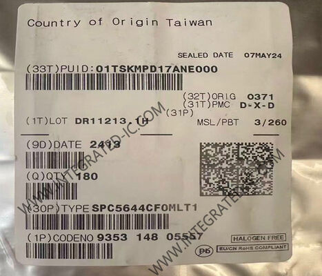SPC5644CF0MLT1 1,5 MB Program Belleği ve 177 G/Ç LQFP-208 MPC564xB-C MCU ile 32 Bit Çift Çekirdekli Mikrodenetleyici MCU