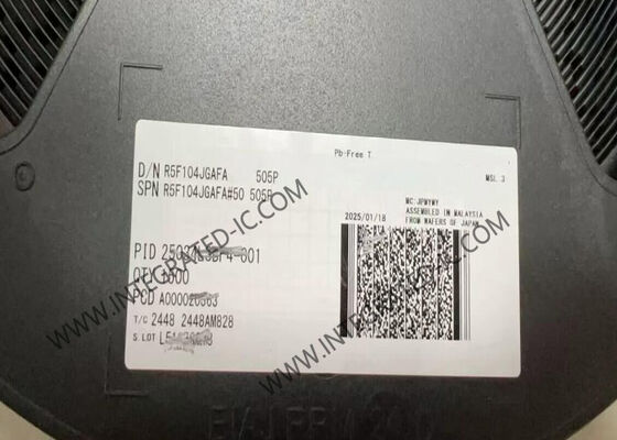 R5F104JGAFA 16 Bit Mikrodenezgâh MCU RL78/G14 Serisi Motor Kontrolü için 32MHz