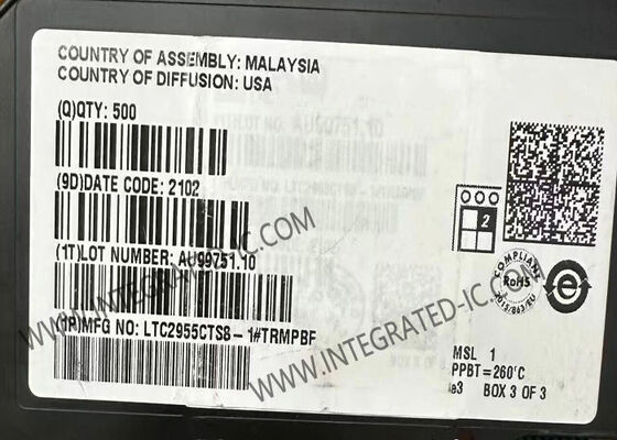 LTC2955CTS8-1 Entegre Devre Çipi Basmalı Açma/Kapama Denetleyicisi, 1.5V - 36V Geniş Giriş Besleme Aralığı ve 1.2µA Düşük Besleme Akımı