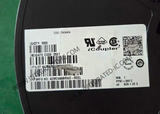 ADM2486BRWZ Entegre Devre Çip 2.5kV Sinyal İzole Yüksek Hız 20Mbps Yarım Dupleks RS-485 Alıcı
