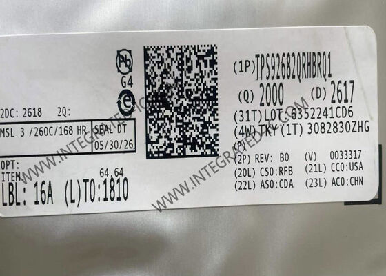 Entegre Devre Çip TPS92682QRHBRQ1 Çift Kanal 65V 5A LED Sürücü IC