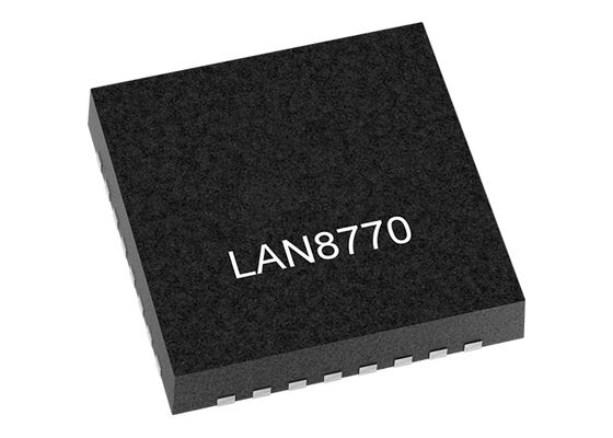 LAN8770MT-I/PRA Ethernet IC Tek Portlu 1.1V 100Mbps HızDRIVETM Ethernet Alıcı