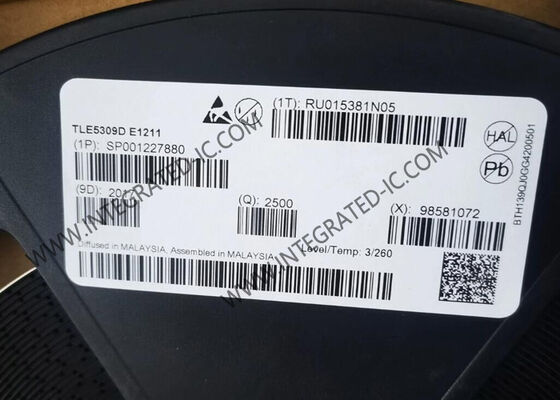 TLE5309D Sensör IC 7mA TDSO-16 Paketindeki Analog AMR/GMR Açı Sensörü