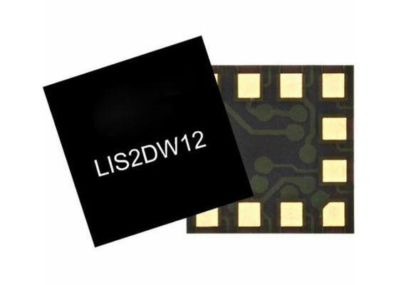 LIS2DW12 Sensör Entegresi 3 Eksenli Doğrusal İvmeölçer, Ultra Düşük Güç Tüketimi, Yüksek Darbe Dayanıklılığı ve Çoklu Çalışma Modları