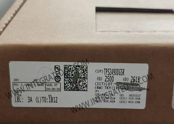 TPS2490DGSR Hot Swap Kontrolörü Entegre Devre Çip 9V'den 80V'ye Güç Sınırlama ve Kapatma