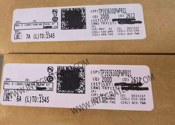 TPS92630QPWPRQ1 Otomobil Üç Kanal Doğrusal LED Sürücü IC 150mA Çıktısı