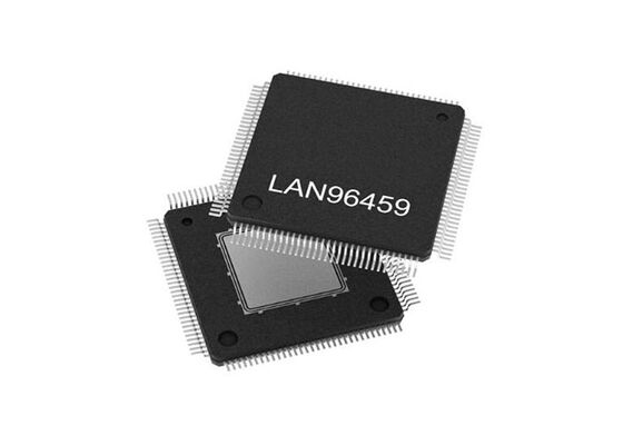 LAN96459FT-I/8MW Ethernet IC 9-Port Ethernet Anahtarı Entegre 10/100/1000BASE-T PHY'li