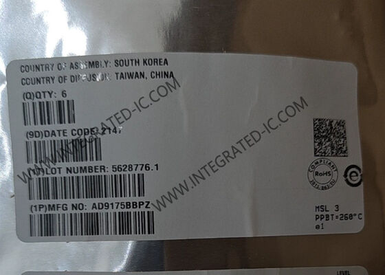 Entegre Devre Çip AD9175BBPZ 12.6GSPS RF Dijital Analog Dönüştürücüler BGA-144
