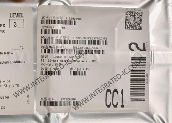 Entegre Devre Yongası TMS320F28377DZWTS 32-Bit 200MHz 1MB Çift Çekirdekli Mikrodenetleyiciler