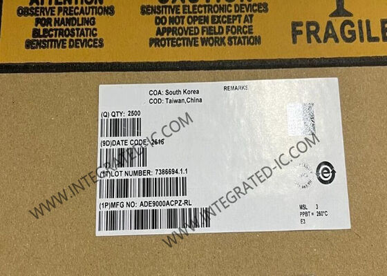 Entegre Devre Çipi ADE9000ACPZ 7 Kanal Analog Ön Uç 40-WFQFN Yüzey Montajı