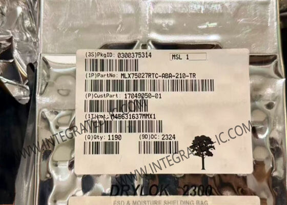 MLX75027RTC-ABA-210-TR Otomotiv Sınıfı VGA TOF Sensör IC, 640x480 Çözünürlük ve 120 FPS