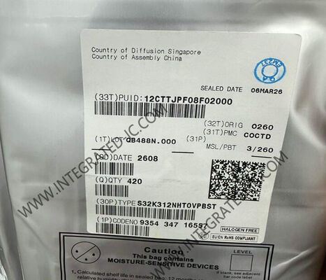 S32K312NHT0VPBST 32-Bit 120MHz ARM Cortex-M7 Mikrodenetleyici MCU Otomotiv Uygulamaları İçin