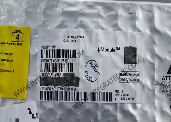 LTM4633IY Entegre Devre Çip Üçlü 10A Adım Aşağı uModule Düzenleyicisi