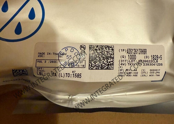 ADS1261IRHBR Endüstriyel Otomasyon için 24 Bit 10 Kanallı Delta Sigma ADC