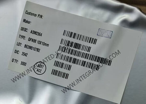 ASM2364 Integrated Circuit Chip 20G PCI Express To USB3.2 Device Controller QFN-88