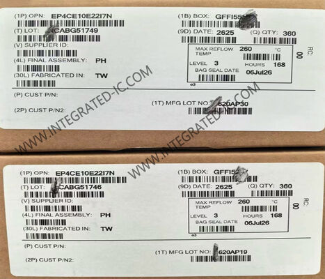 EP4CE10E22I7N Cyclone IV E FPGA Alan Programlanabilir Kapı Dizisi, 1.15V ve 144-LQFP Paketli