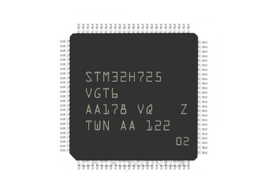 Entegre Devre Çipi STM32H725VGT6 ARM Mikrodenetleyiciler IC STM32H725 LQFP100