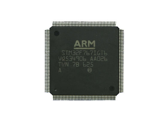 216MHz Tümleşik Devre Yongası STM32F767IGT6 32-Bit Mikrodenetleyici IC 176-LQFP