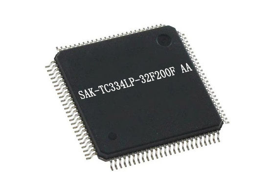 SAK-TC334LP-32F200F AA 32-Bit Mikrodenetleyici MCU 1 W 200 MHz TQFP-144 Paket