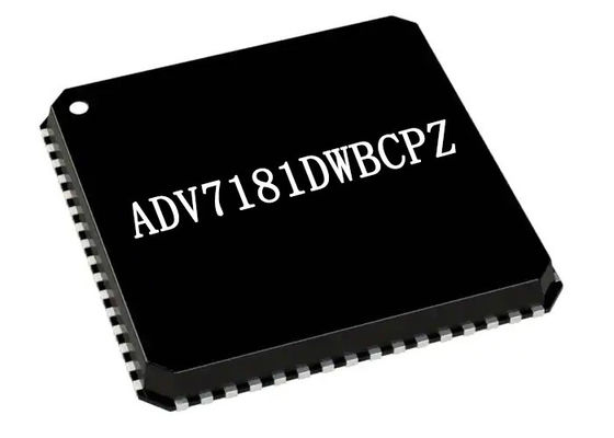 ADV7181DWBCPZ 10Bit 10 Kanallı Çok Biçimli Video Kod Çözücü ve RGB Grafik Sayısallaştırıcı