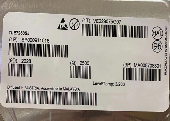 LIN Alıcı-Verici IC TLE7258SJ Entegre Devre Çipi 8SOIC Alıcı-verici Çipi 20Kbps