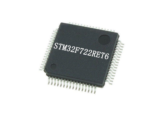 IC'ler Çip STM32F722RET6 ARM Cortex-M7 Mikrodenetleyici IC 64-LQFP Paketi