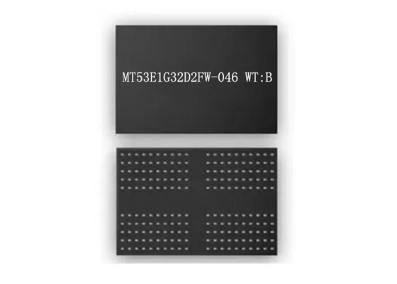 32 Gbit Bellek IC MT53E1G32D2FW-046 WT:B Entegre Devre Yongası 200TFBGA IC Yongası