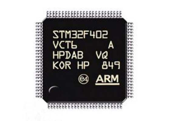 Mikrodenetleyici MCU STM32F402VCT6 Mikrodenetleyici Yongası LQFP100 Yüksek Performans