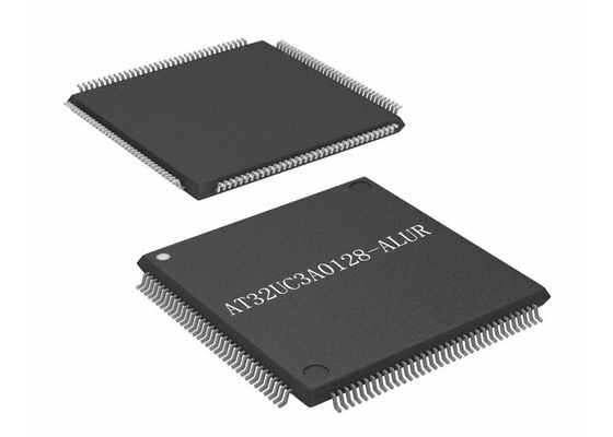 Mikrodenetleyici IC AT32UC3A0128-ALUR 32-Bit Tek Çekirdekli 66MHz 128KB FLASH 144-LQFP
