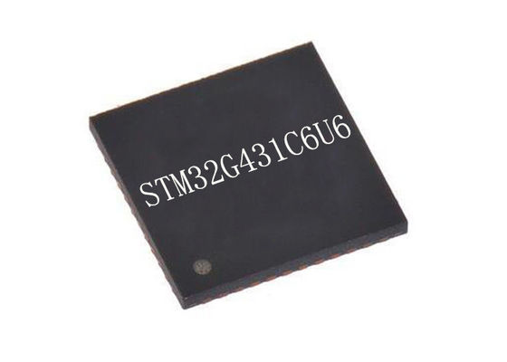 32Bit RISC Core STM32G431C6U6 170MHz Mikrodenetleyici MCU 48UFQFN Yüksek Performans