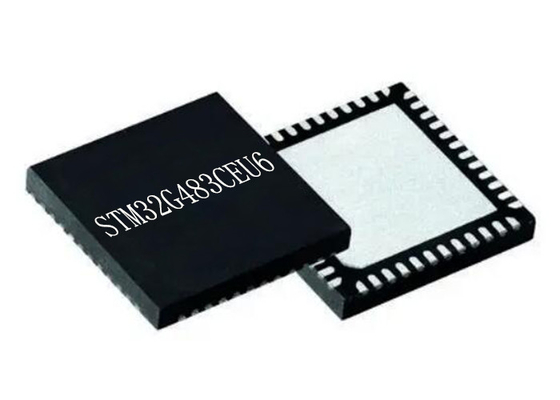 32Bit ARM Cortex-M4 STM32G483CEU6 Mikrodenetleyici MCU 48UFQFN Yüksek Performans