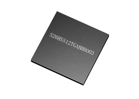 IC Çipi 24-VBGA Yüzey Montajlı S26HS512TGABHB003 200MHz NOR Flash Bellek IC