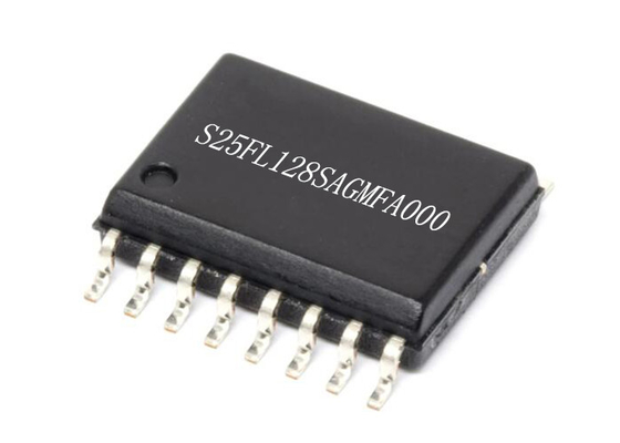 NOR Flash Bellek IC S25FL128SAGMFA000 16-SOIC 128Mbit Entegre Devre Yongası