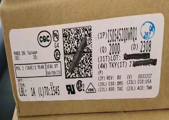 ISO5452QDWRQ1 2.7A 5.5A Kapı Sürücüsü IC Kapasitif Kaplin 5700Vrms 1 Kanal 16-SOIC