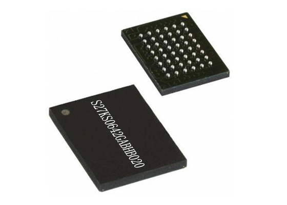 Bellek IC Chip S27KS0642GABHB020 24-FBGA Sahte SRAM Bellek IC 200MHz