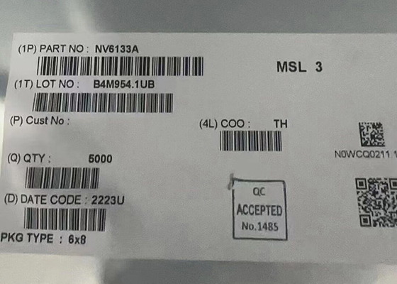 Yük Sürücüleri Chip NV6133A GaNFast Power IC 30-QFN Entegre Devre Chip 330mOhm