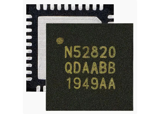 2,4 GHz 40-VFQFN BT IC NRF52820-QDAA-R7 RF Alıcı-Verici IC Yüzey Montajı