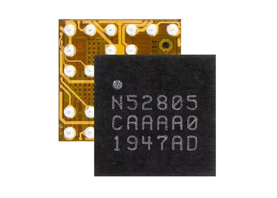 BT Düşük Enerji IC NRF52805-CAAA-R7 2,4 GHz 2 Mbps RF Alıcı IC Yüzey Montajı