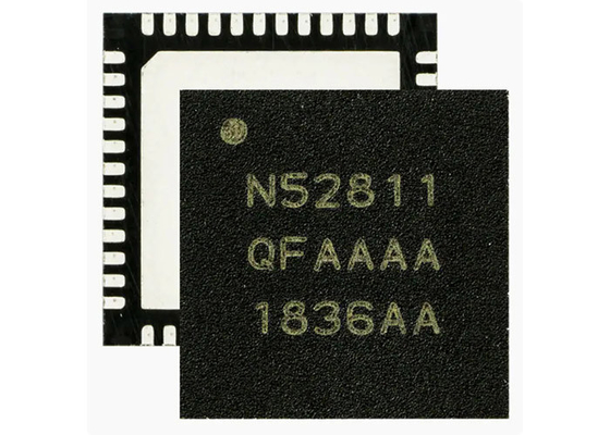 2,4 GHz 48-VFQFN Yüzey Montajlı RF Alıcı-verici IC NRF52811-QFAA-B-R7