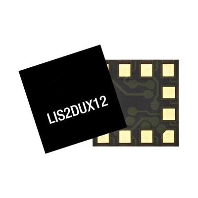 Sensör IC LIS2DUX12TR Ultra Düşük Güçlü 3 Eksenli Akıllı Hızlandırıcı Hareket Sensörleri 12-LGA
