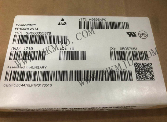 Otomobil IGBT Modülleri FP100R12KT4 1200V 100A PIM Üç Fazlı Giriş Düzelticisi IGBT Modülü