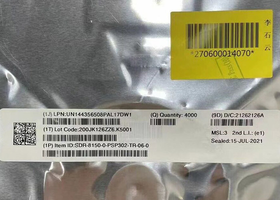 Entegre Devre Çip SDR-8150-0-PSP302-TR-06-0 RF Alıcı IC BGA