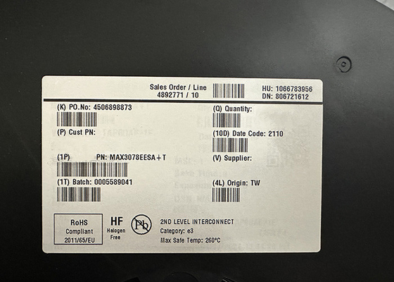 Entegre Döngü Çip MAX3078EESA 100mV Hot-Swap Alıcılar 8-SOIC