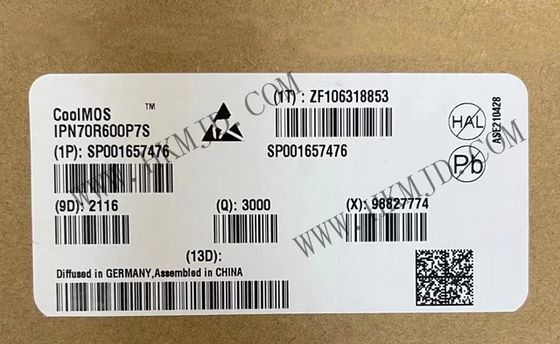 IPN70R600P7S 6.9W Güçlü MOSFET Transistörleri TO-261-4