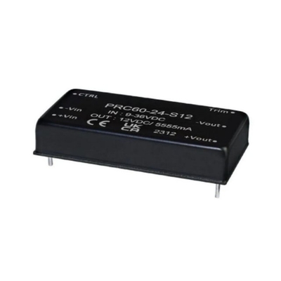 Entegre devreler çipi PRC60-24-S12 1 Çıkış 12V İzole Modül DC DC Değiştiricisi
