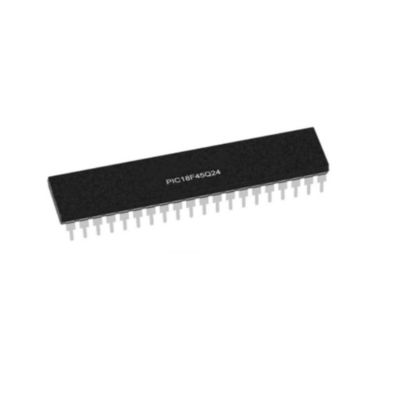 Mikrodenetleyici MCU PIC18F46Q24-E/P 512bayt EEPROM gömülü MCU PDIP40 8 bit MCU