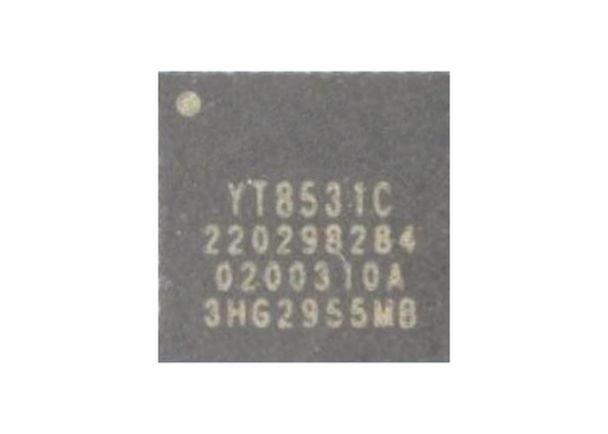 Ethernet IC YT8531C-CA Yüksek entegrasyonlu Tek Portlu Ethernet PHY Katmanlı Çip QFN40