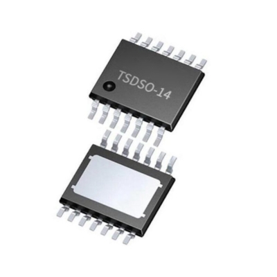 Entegre devreler çipi TLE75004-EPD SPI Kontrollü 4 kanal alt taraf anahtarı