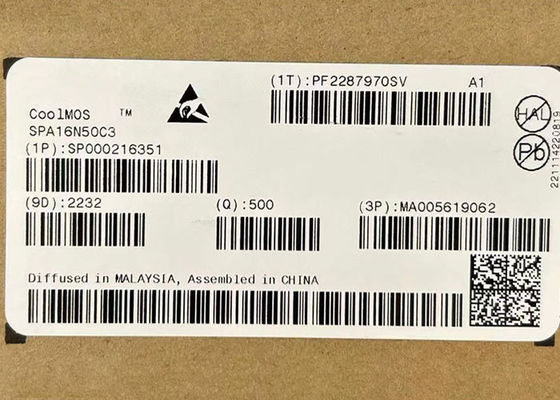 Entegre devreler çipi SPA16N50C3 560V N-Kanal Güç MOSFET Transistörü TO-220-3